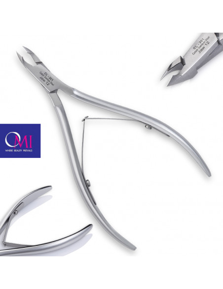 OMI PRO-LINE CĄŻKI CL-201 CUTICLE NIPPERS JAW12/4MM LAP JOINT